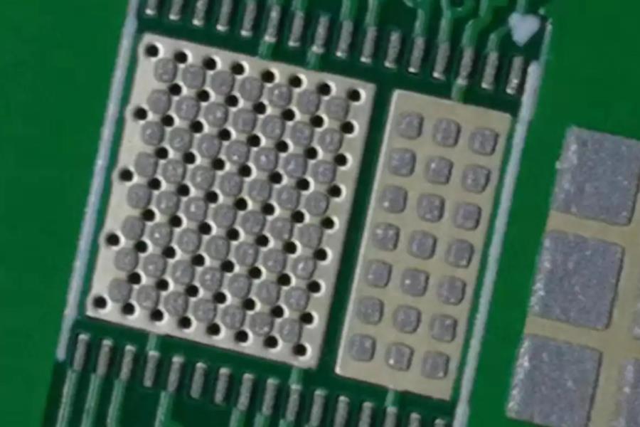 печать паяльной пастой