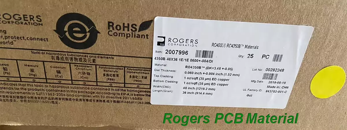 Материал печатной платы Rogers