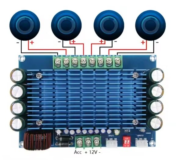 amplifier pcb circuit