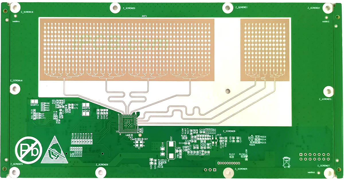 High-frequency circuit board