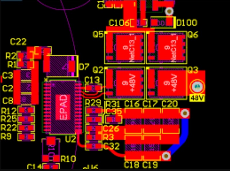How to calculate resistance in layout design