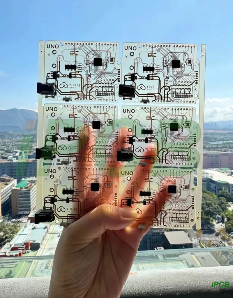 transparent pcb board