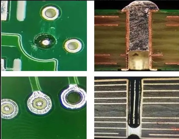 PCB slice analysis image
