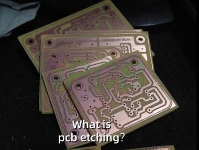 pcb board etching 