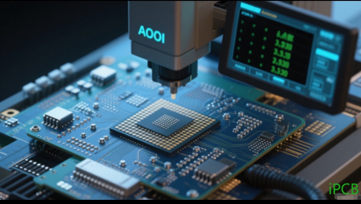 AOI inspection equipment for BGA area inspection scene